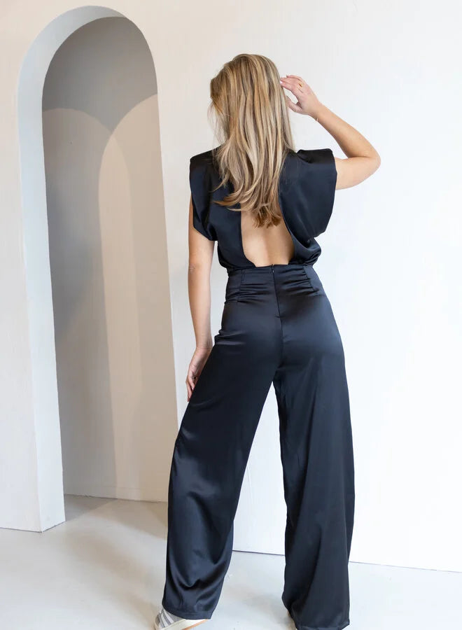 satijnen jumpsuit